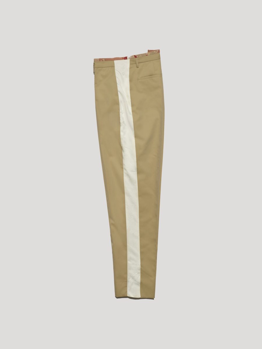 pantalone beige e bianco TAGLIA 42 44 46