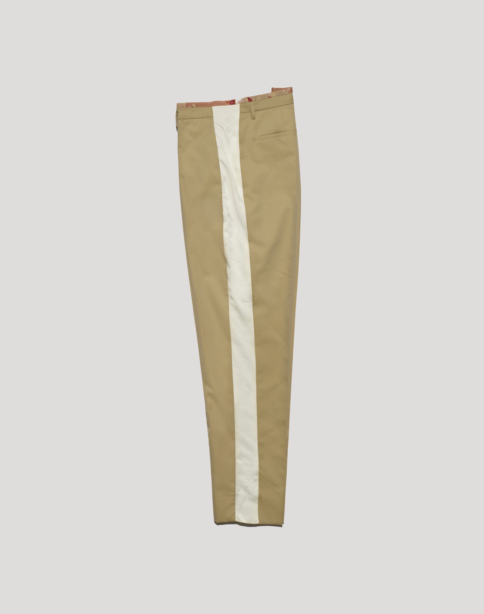pantalone beige e bianco TAGLIA 42 44 46